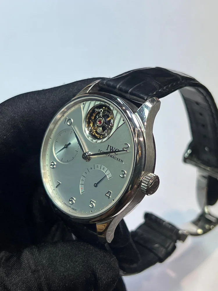 IWC Portuguese Tourbillon Mystere Tourbillon Platinum Limited Edition 50 pcs